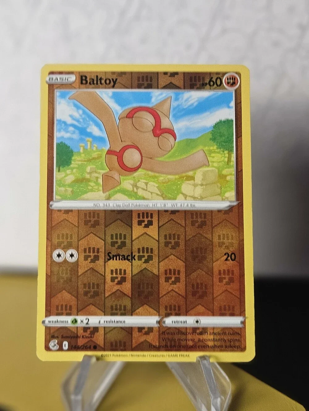Baltoy 144/264 Pokemon TCG Reverse Holo Rare